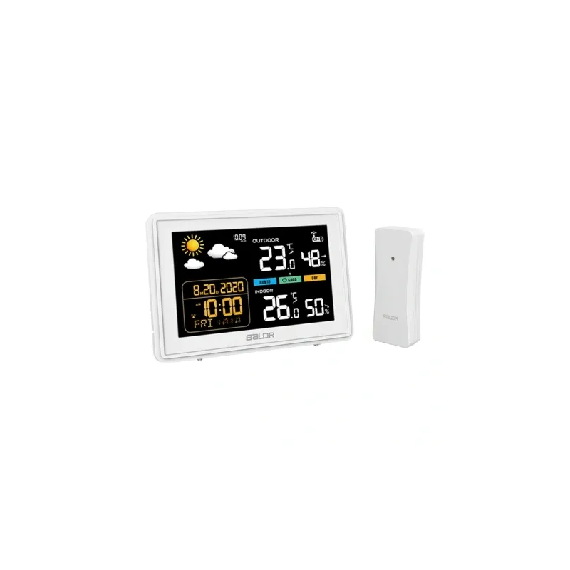 BALDRTHERM B0359WST2H2PR Weather Station with Outdoor Sensor